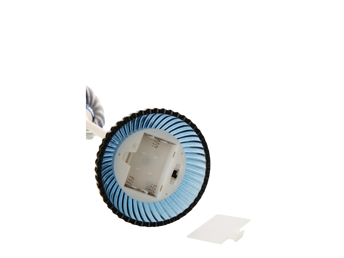 Lampe à Poser LED Coquillage "Conchiglia" 37cm Bleu