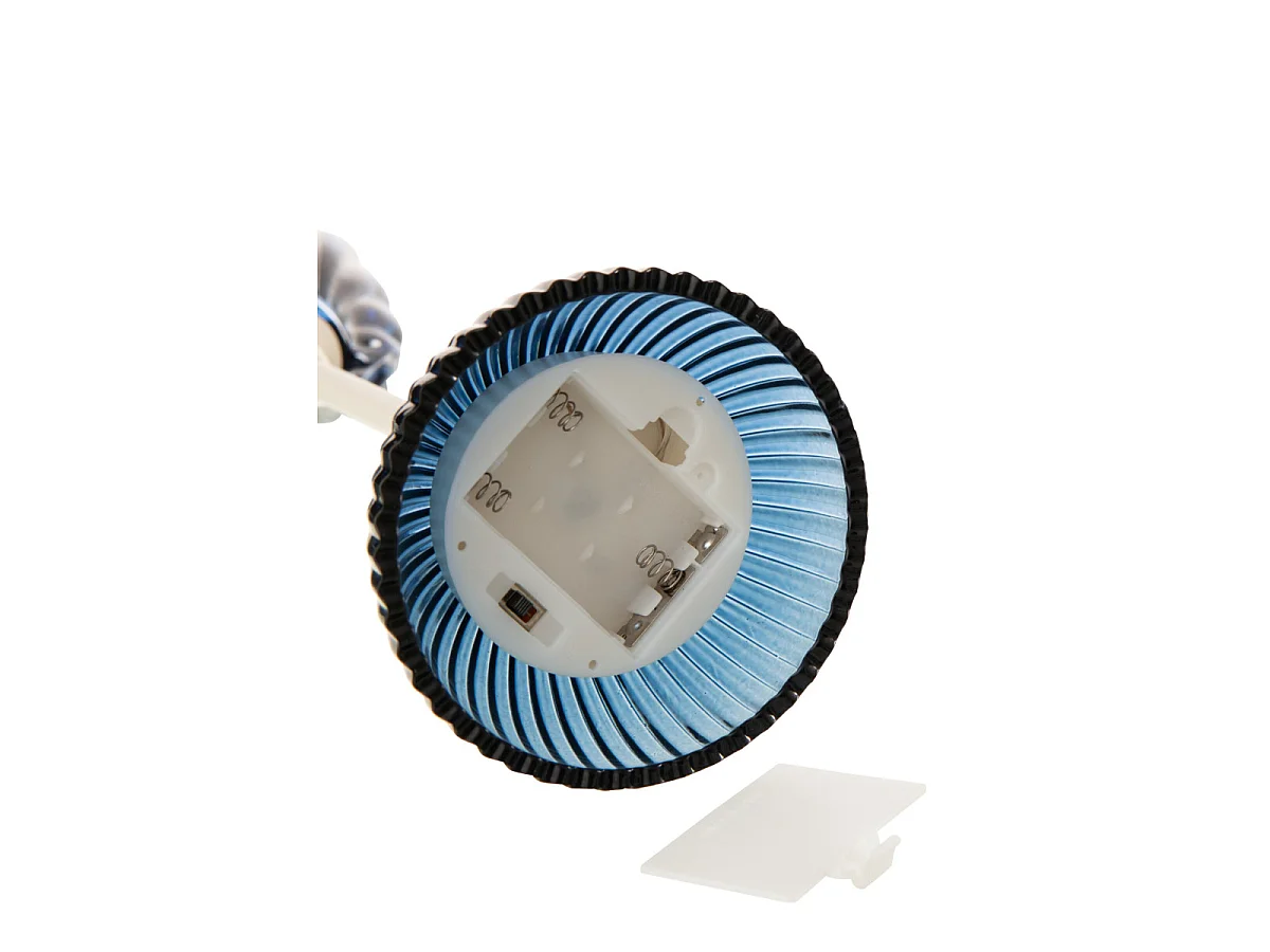 Lampe à Poser LED Coquillage "Conchiglia" 31cm Bleu