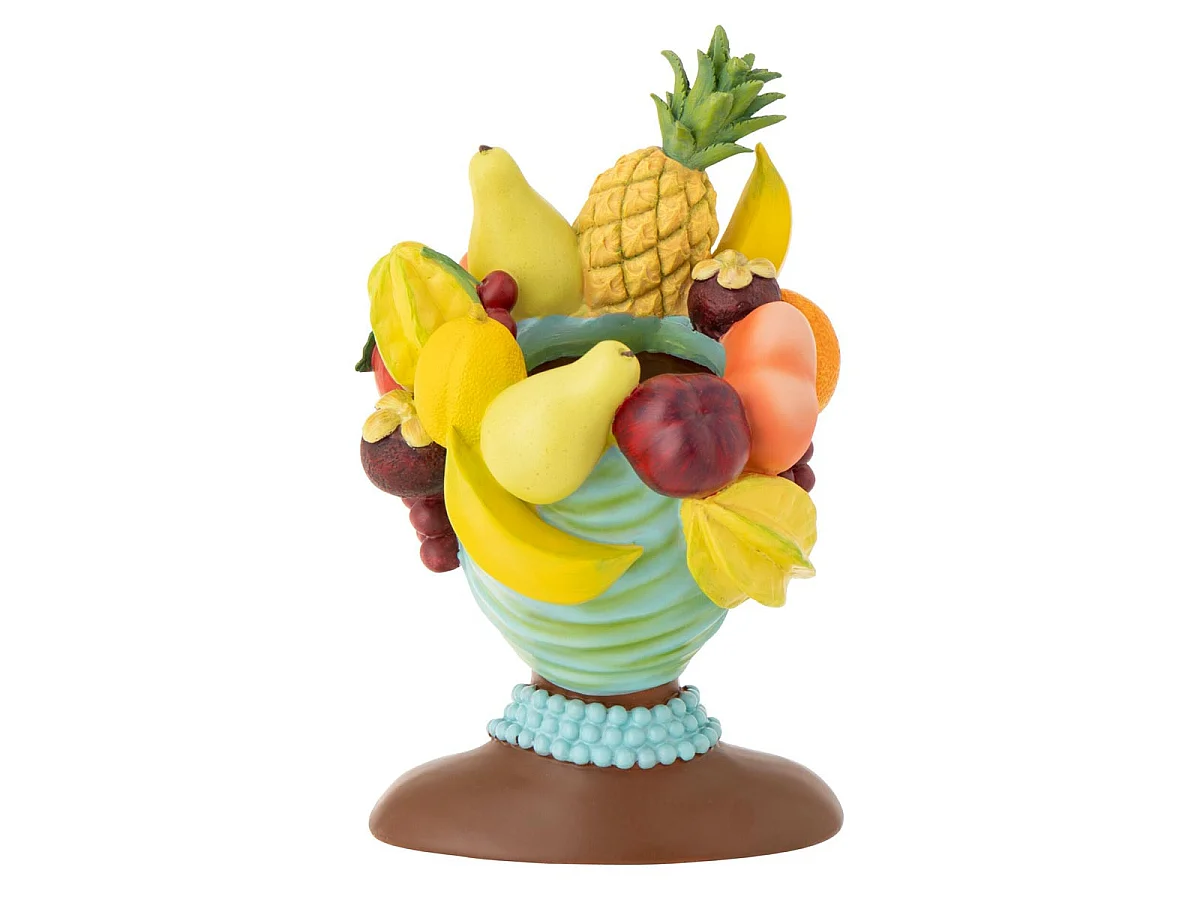 Cache-Pot Femme "Fruits" 36cm Multicolore