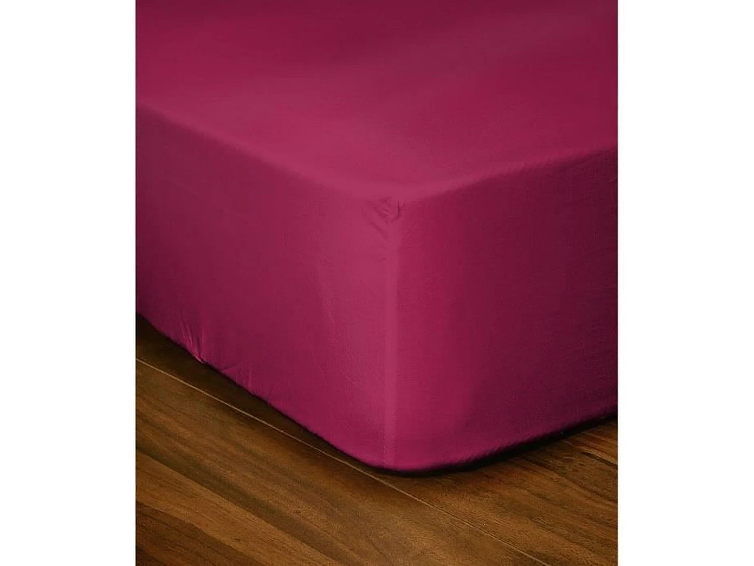 Drap-housse 140 x 190+25 cm - Fuchsia