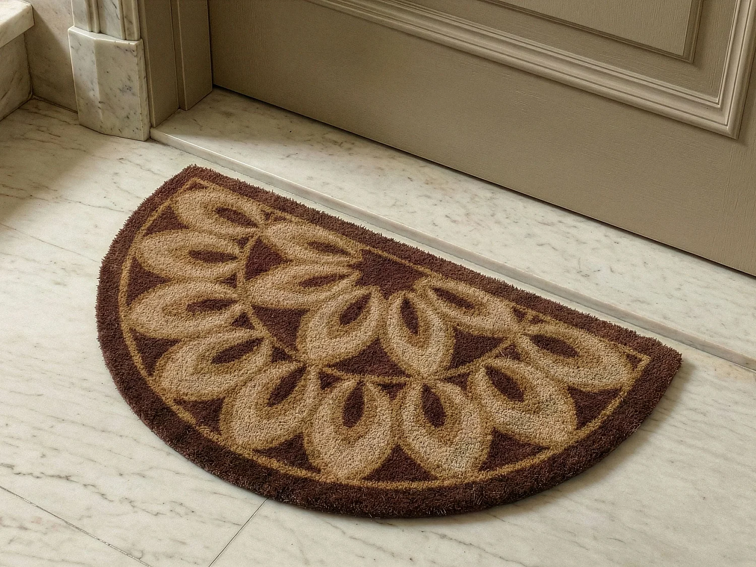 Paillasson ALATNA Marron 45 x 75 cm Fibre de coco