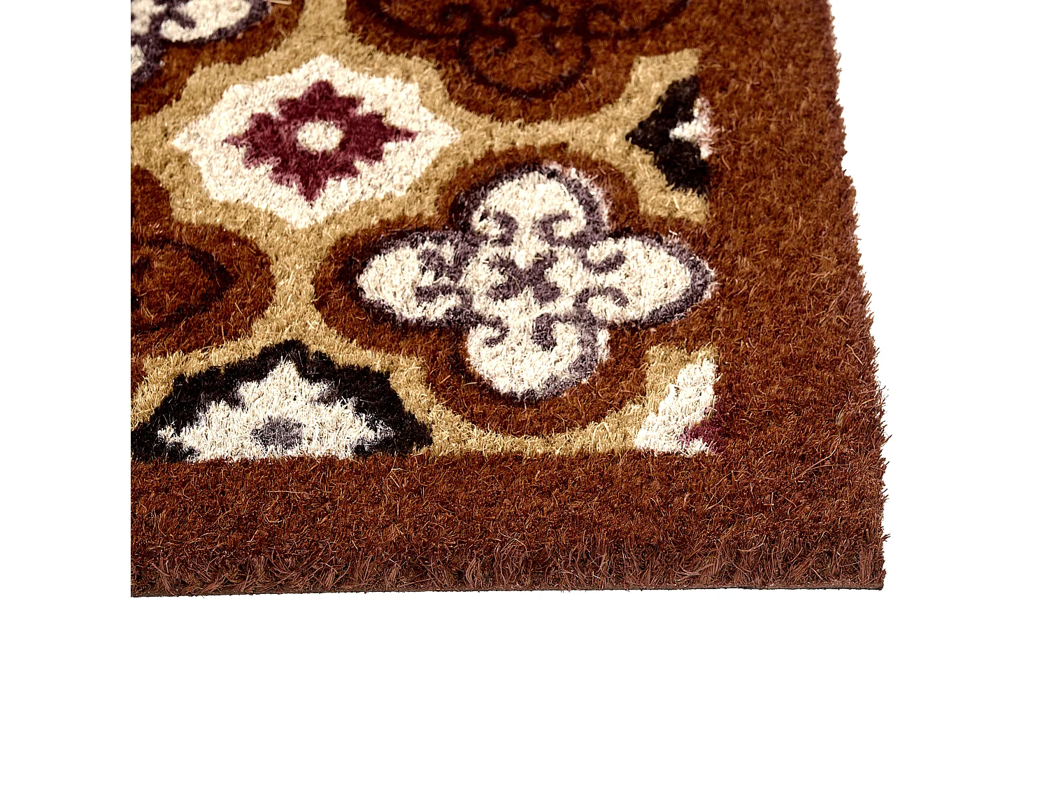 Paillasson SELETNA Marron 45 x 75 cm Fibre de coco