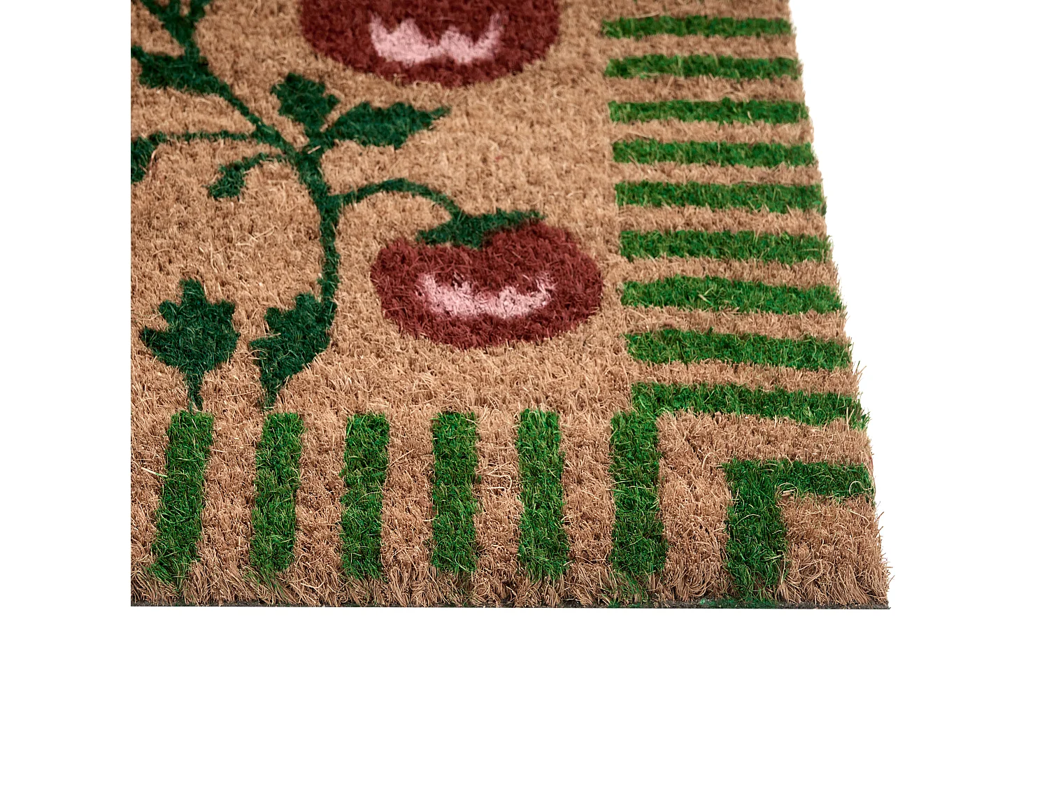 Paillasson KNIK Naturel 45 x 75 cm Tomate Fibre de coco