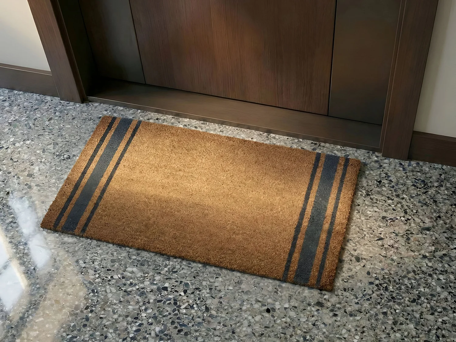 Paillasson PORTAGE Naturel 50 x 80 cm Fibre de coco