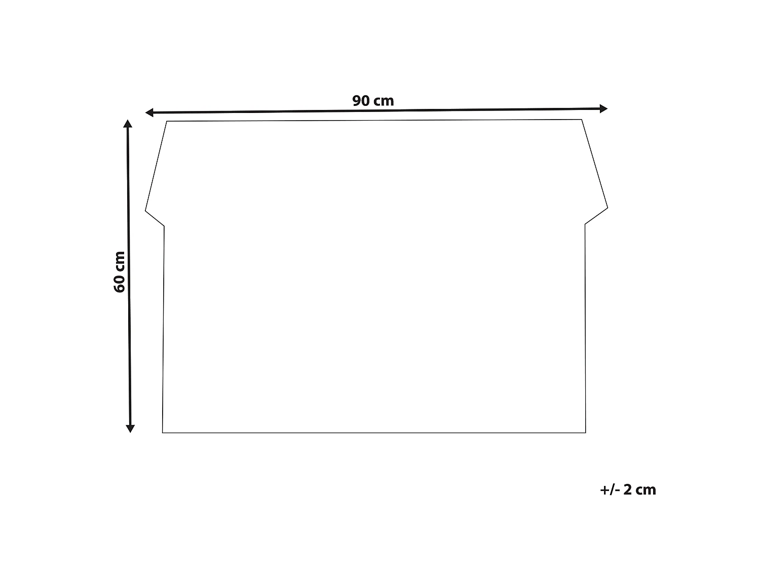 Paillasson TERNATE Multicolore 60 x 90 cm Maison Fibre de coco