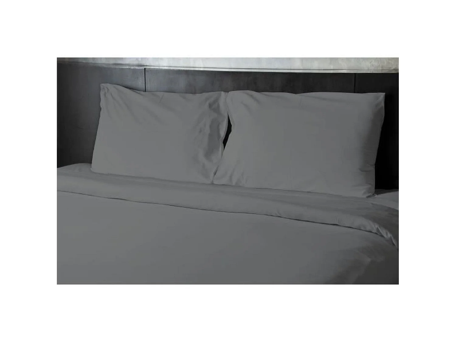 Drap plat microfibre 82 g - 240 x 300 cm - Anthracite