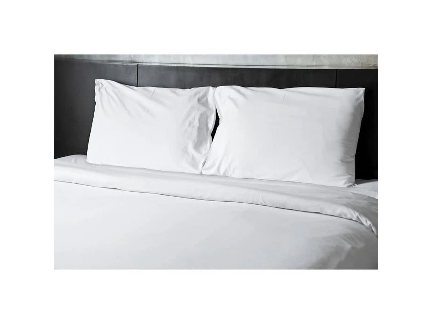 Drap plat microfibre 82 g - 240 x 300 cm - Blanc