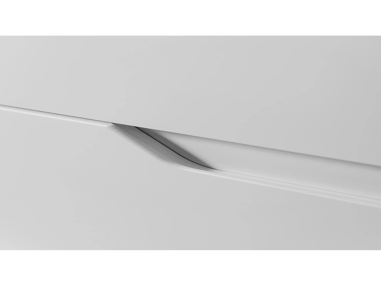 Wastafelmeubel 120cm - met blad & wasmand - Wit-Bruin – RODAN