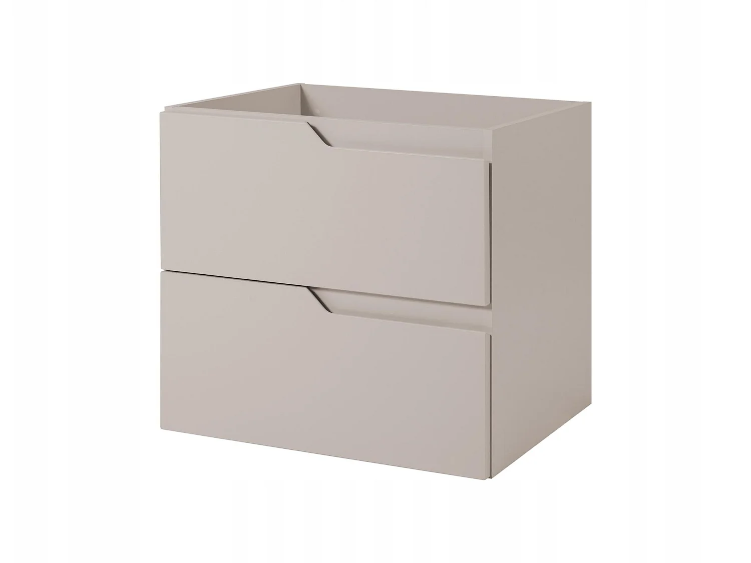 Meuble sous vasque 160cm - avec plan & panier à linge - Cachemire Mat – RODAN