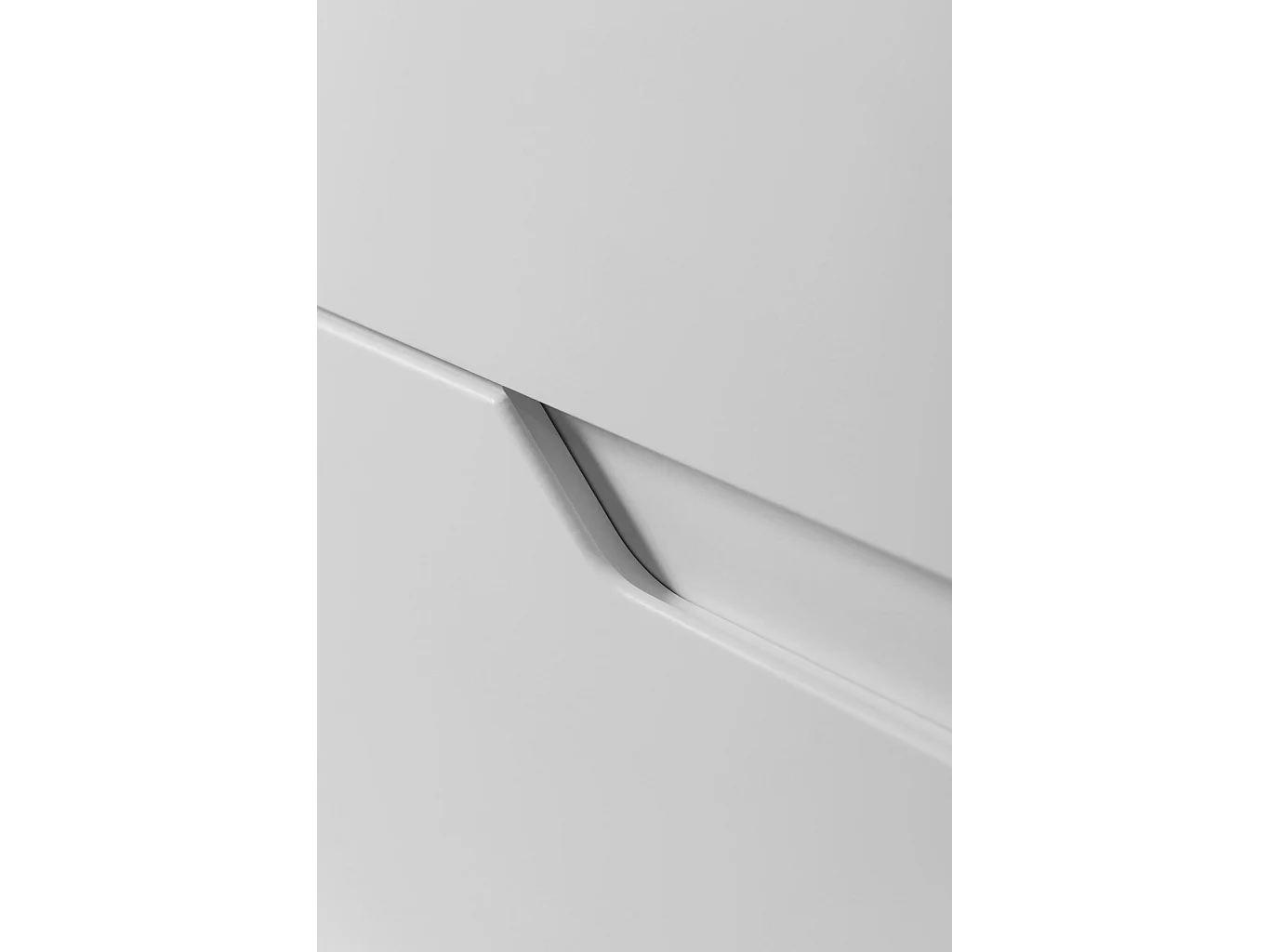 Meuble sous vasque 100cm - avec plan & panier à linge - Blanc Mat – RODAN