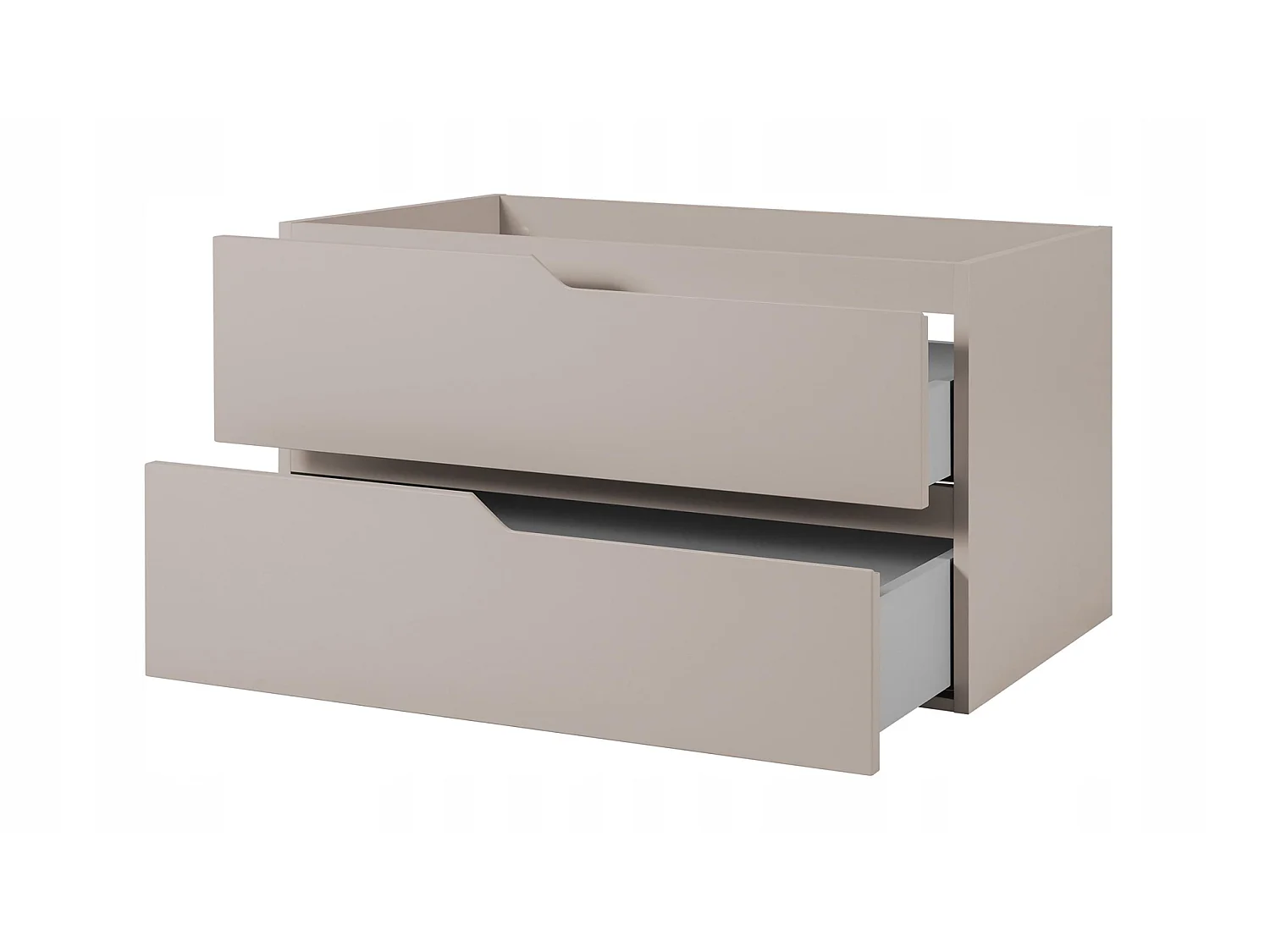 Wastafelmeubel 120cm - met blad & wasmand - Kasjmier Mat – RODAN