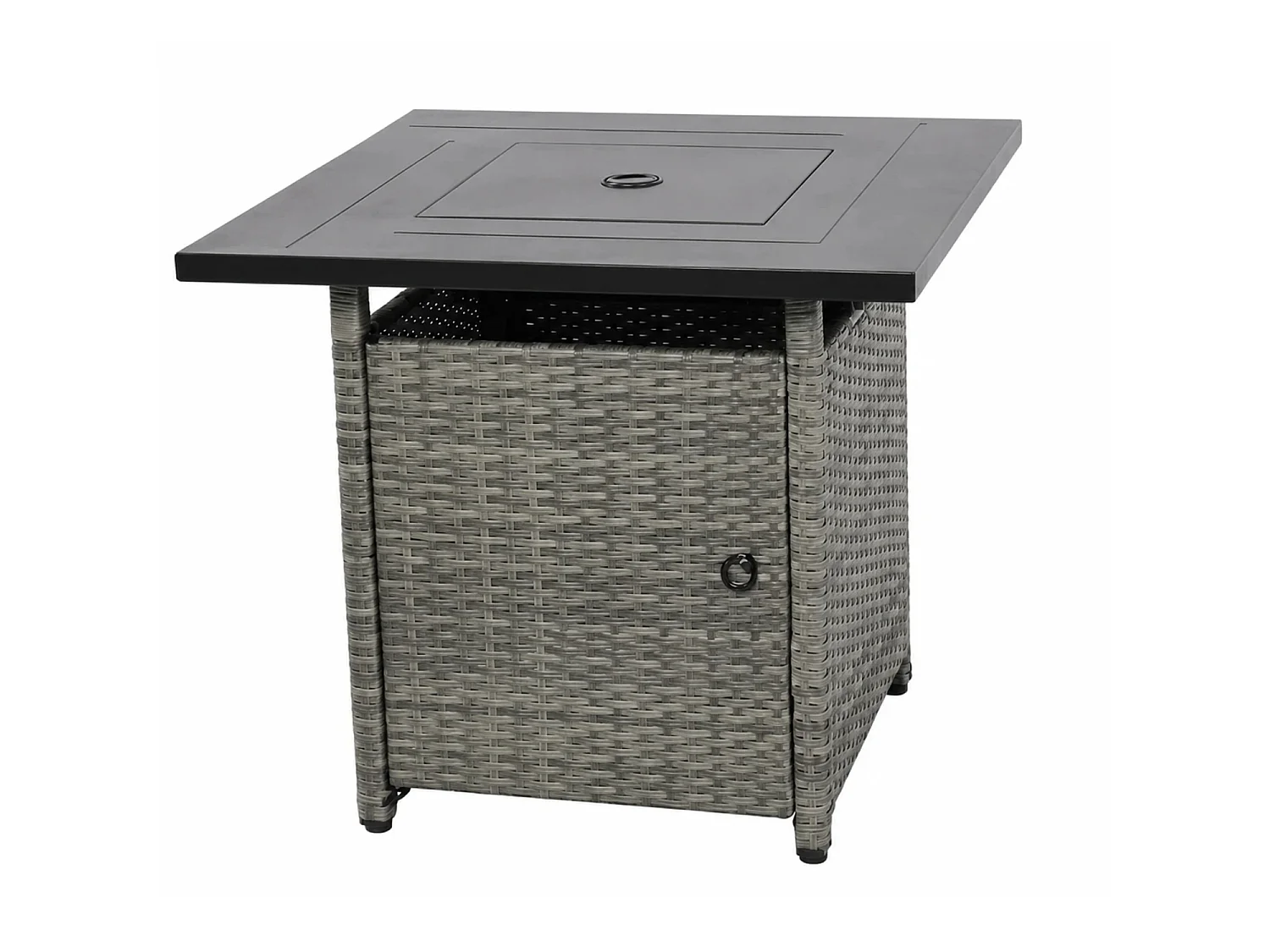 Ascot Fire Pit Garden Set – Grey