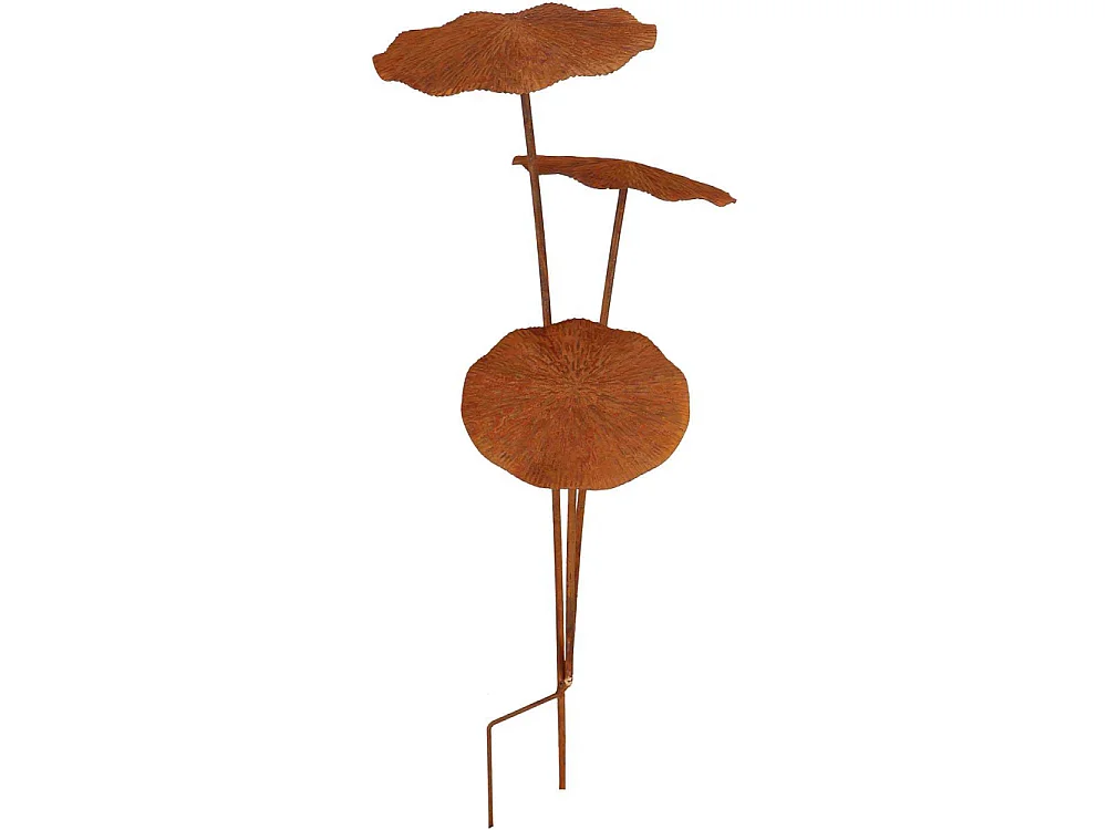Champignon sur pic en métal rouillé Modèle L