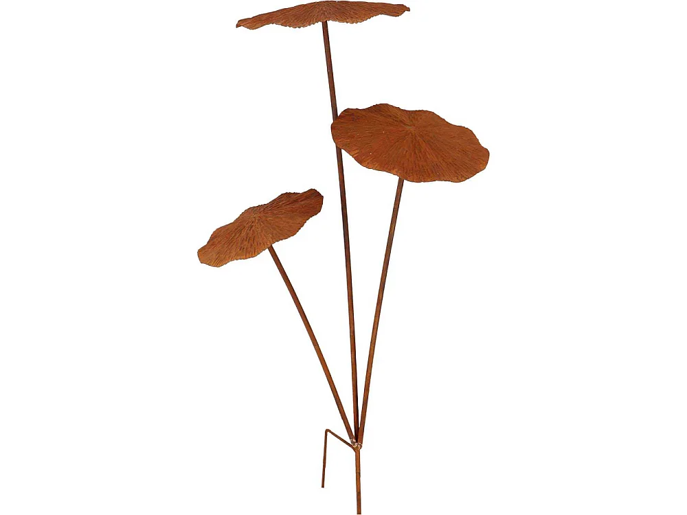 Champignon sur pic en métal rouillé Modèle L