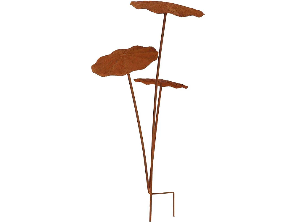 Champignon sur pic en métal rouillé Modèle L