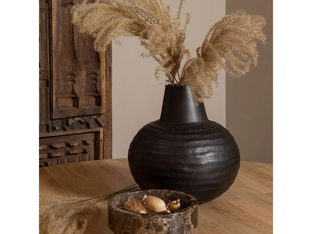 Rhonda - Table à manger 4 personnes ronde en bois - Bois clair