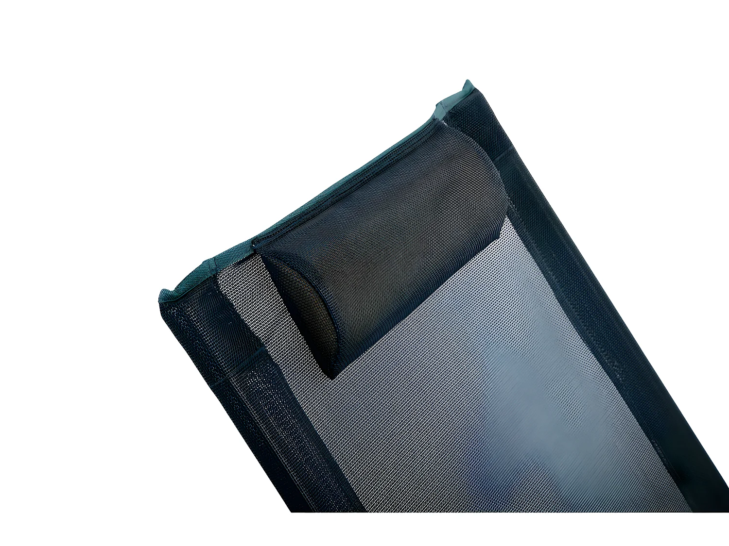 Lot De 2 Chaises Relax Avec Têtière Coloris Bleu Foncé