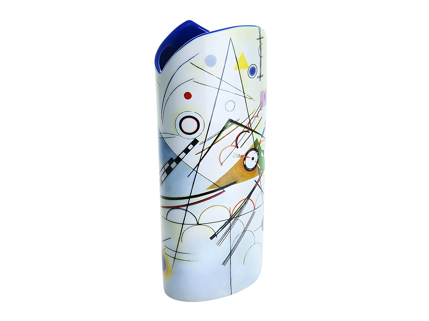 Vase en céramique silhouette Kandinsky - Composition VIII