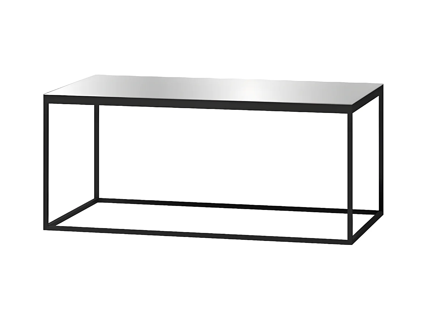 Table basse Mathis Gris et Noir