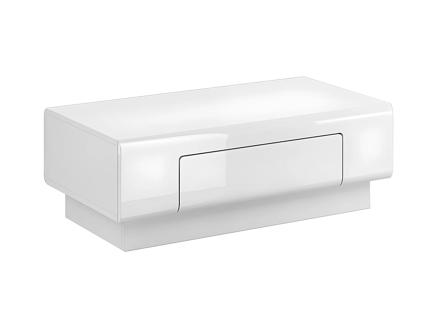 Table basse 1 tiroir Jules Blanc