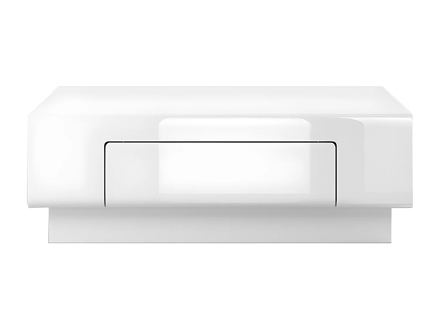 Tavolino da caffè 1 cassetto Jules bianco 39cm