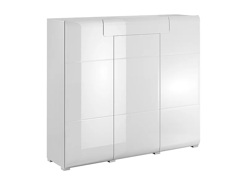 Aparador 3 puertas 1 cajón Jules Blanco