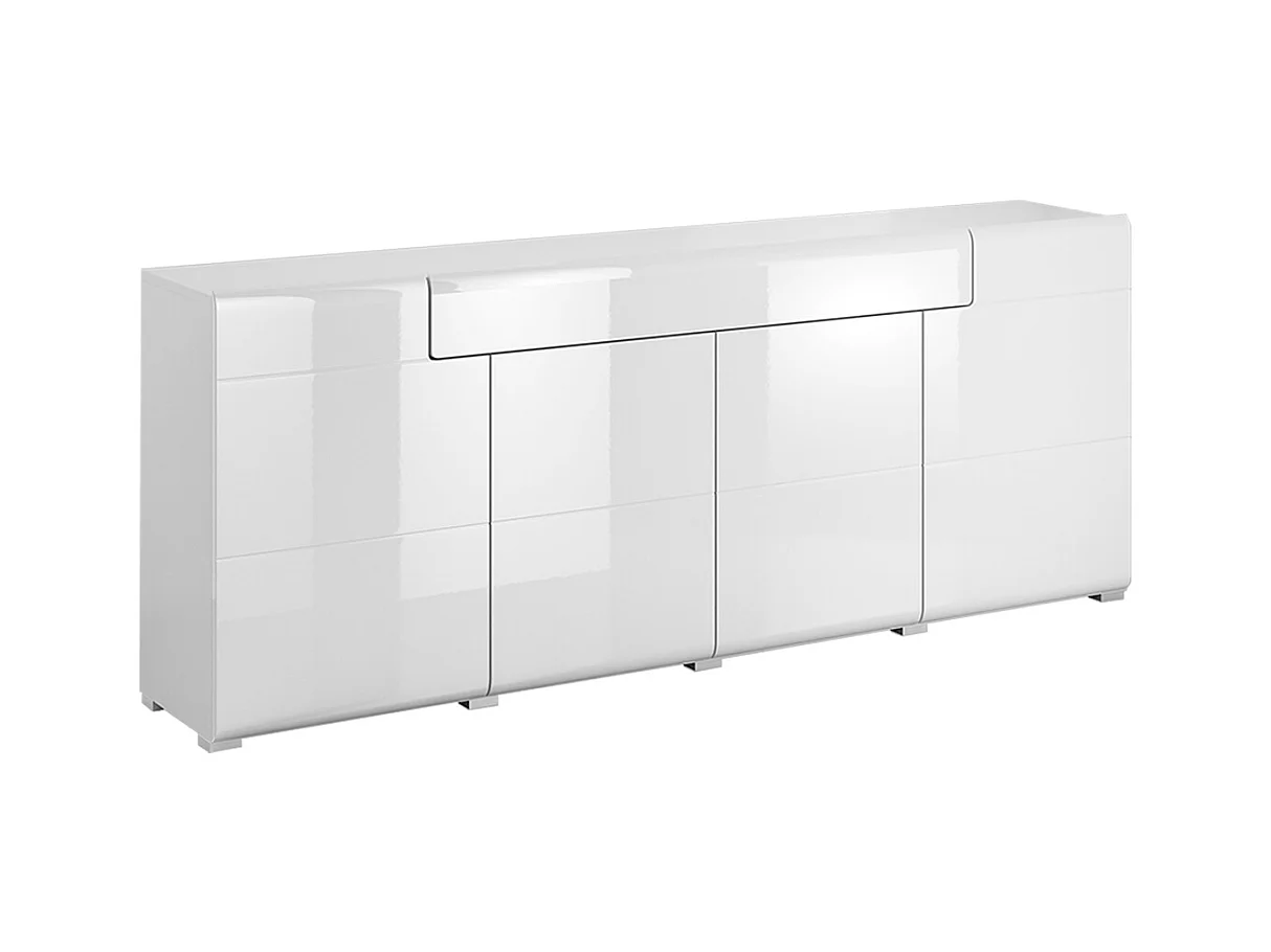 Buffet 4 portes 1 tiroir Jules Blanc