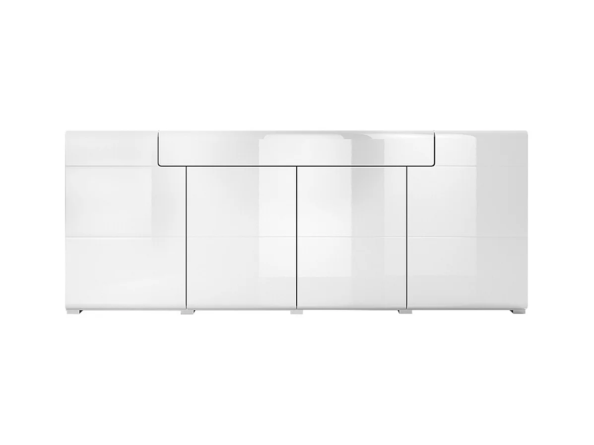 Buffet 4 portes 1 tiroir Jules Blanc