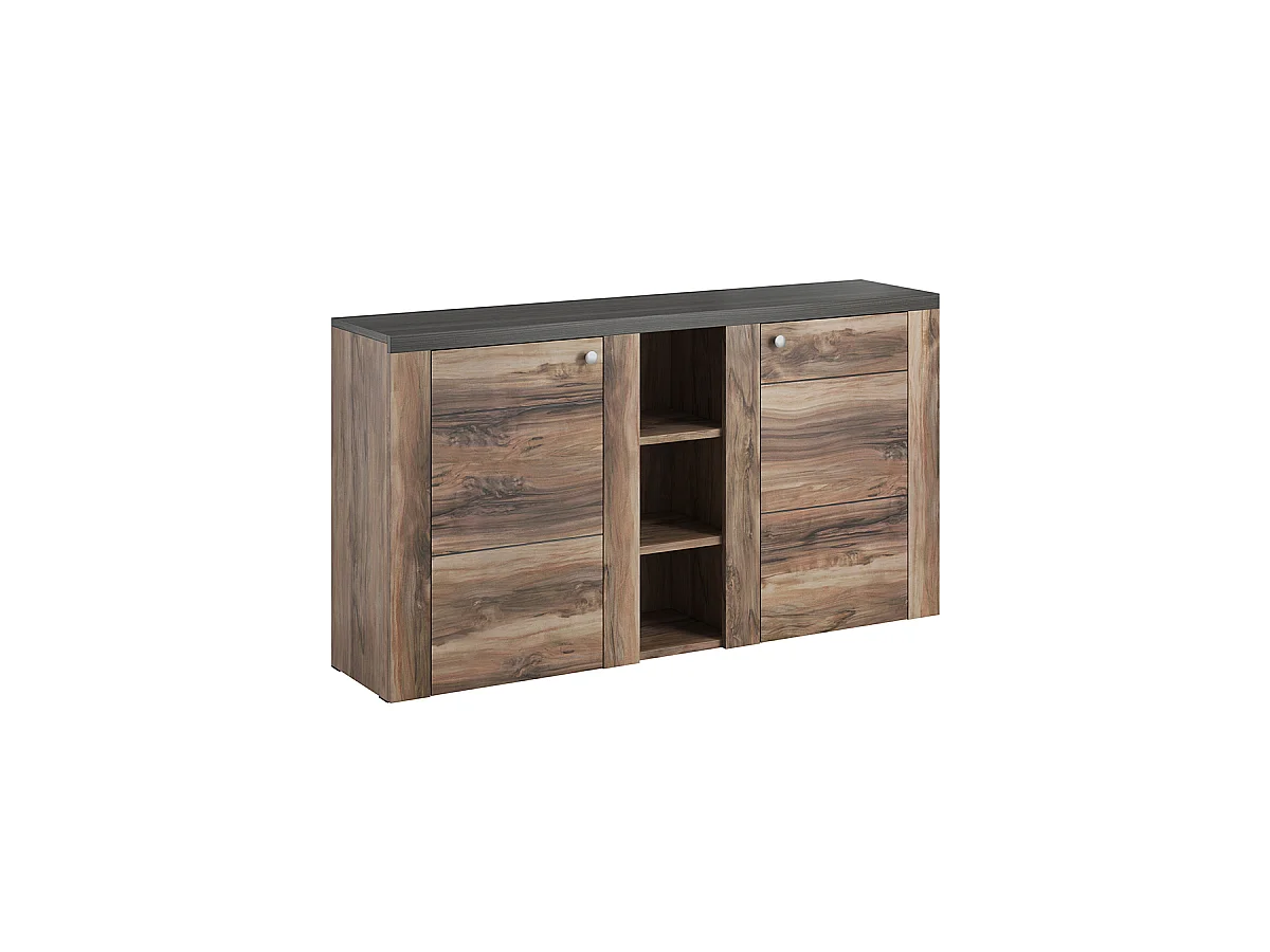 Amaury donker houten 2-deurs dressoir