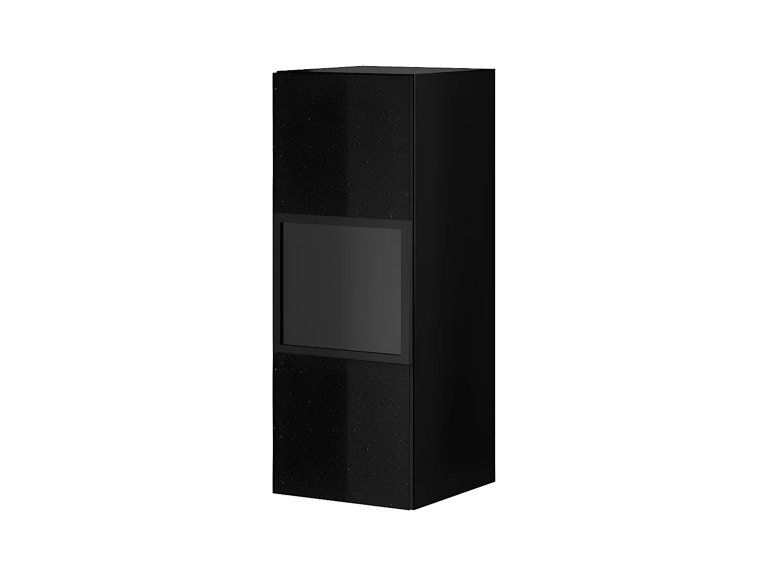Vitrine murale 1 porte Mathis Noir