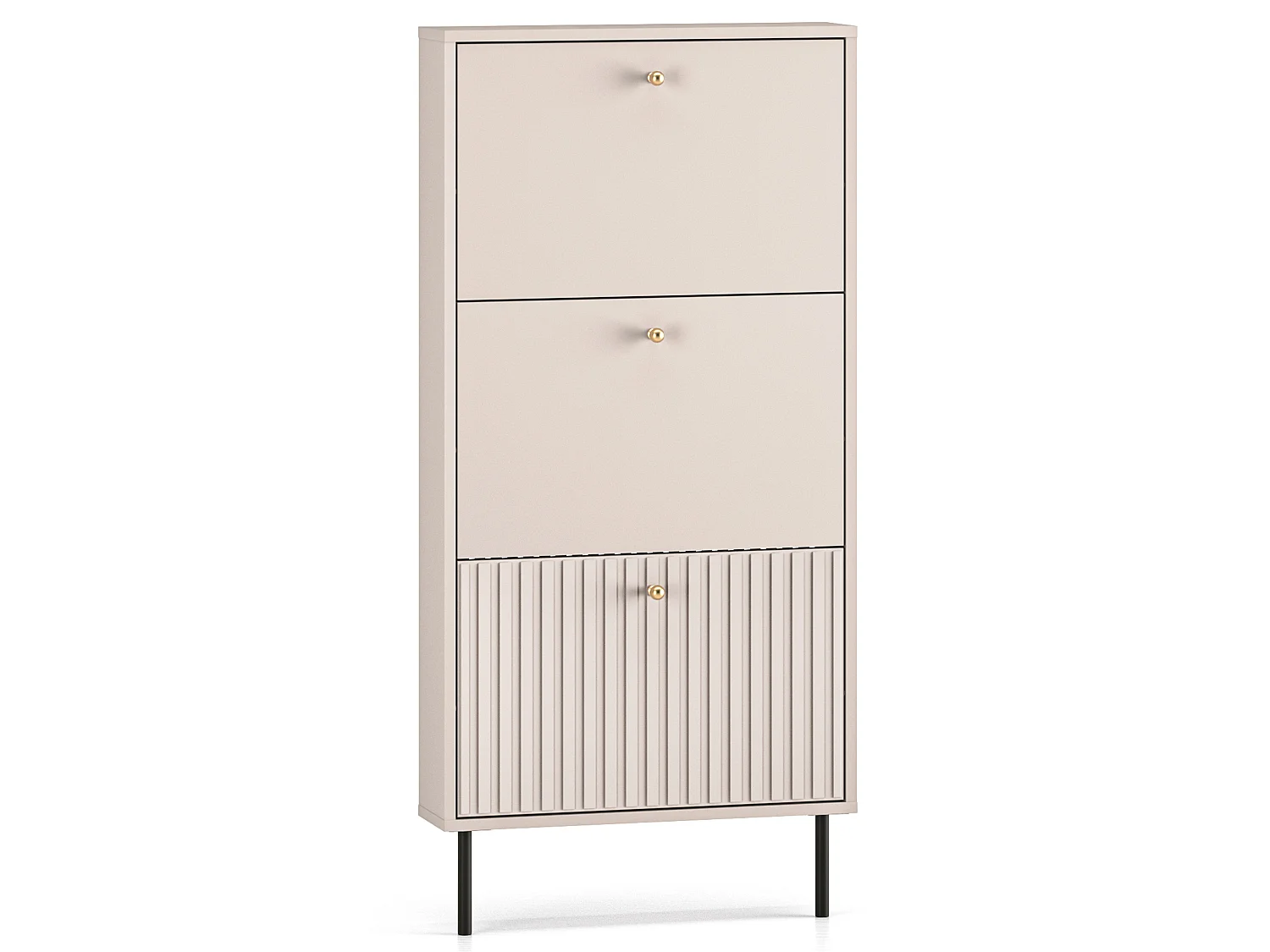 Sideboard, Taupe, 60 cm - Caletto