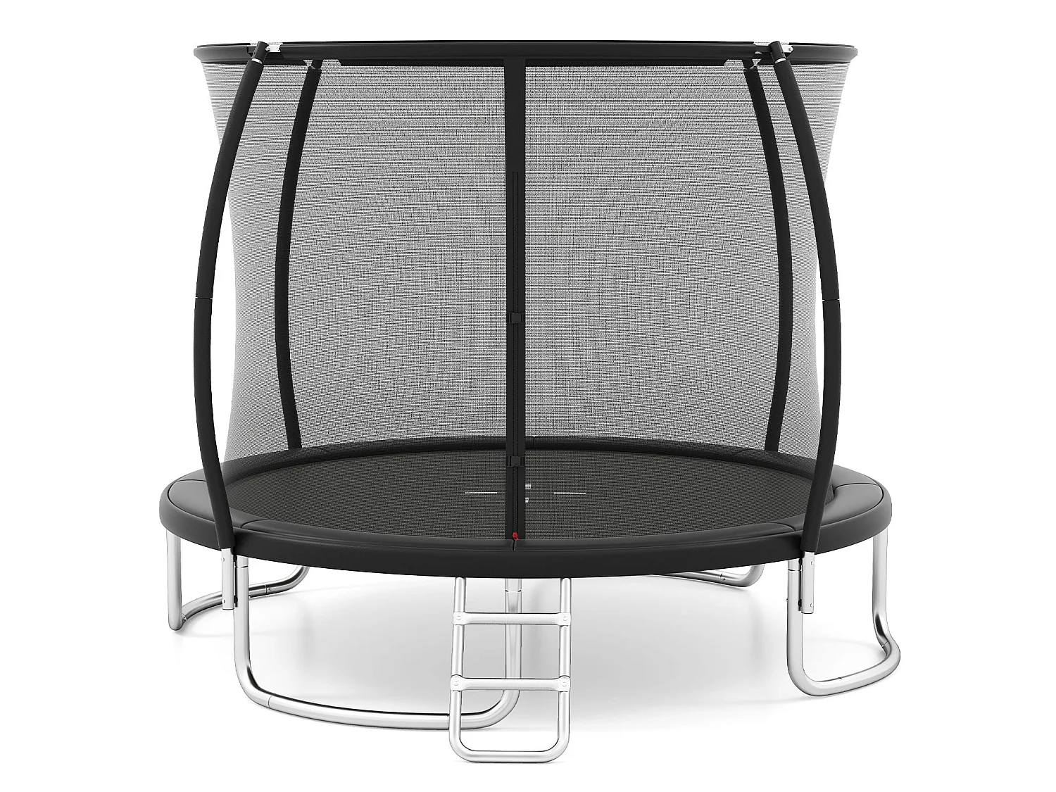 Trampolino da esterno con scaletta Trampolino da giardino 366 cm