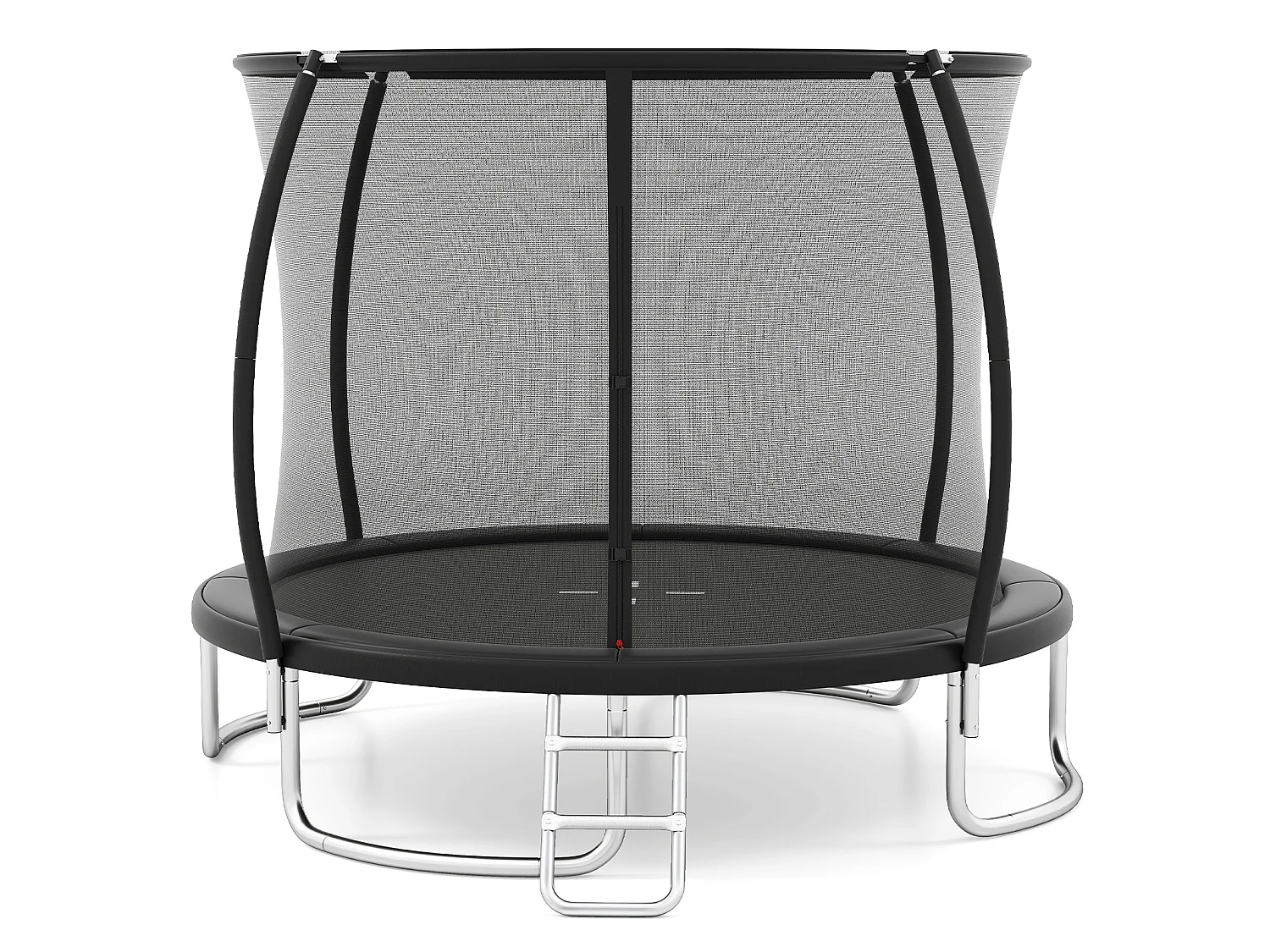 Trampolino da esterno con scaletta Trampolino da giardino 366 cm