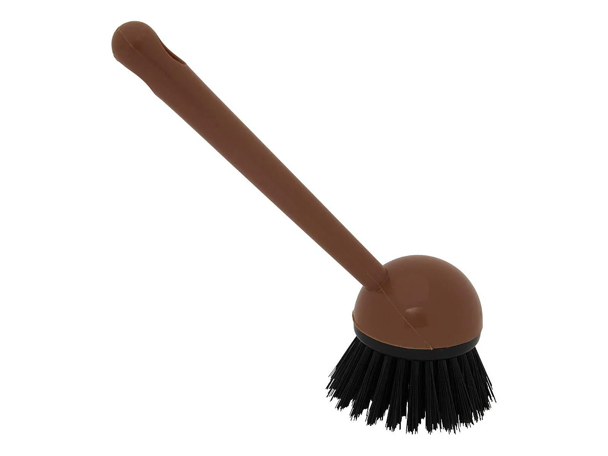 Set Distributeur de Savon "Terra" 17cm Marron