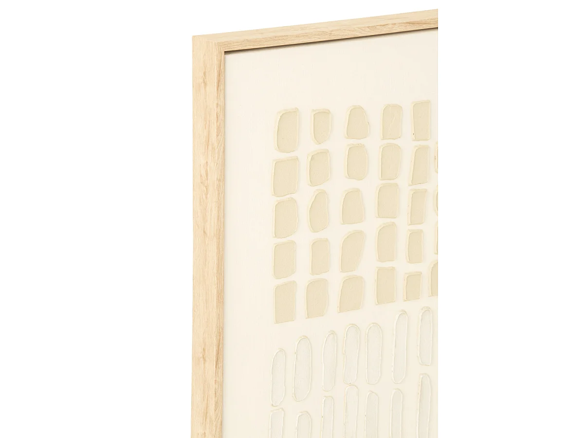 Tableau Déco "Texturé" 80x100cm Beige