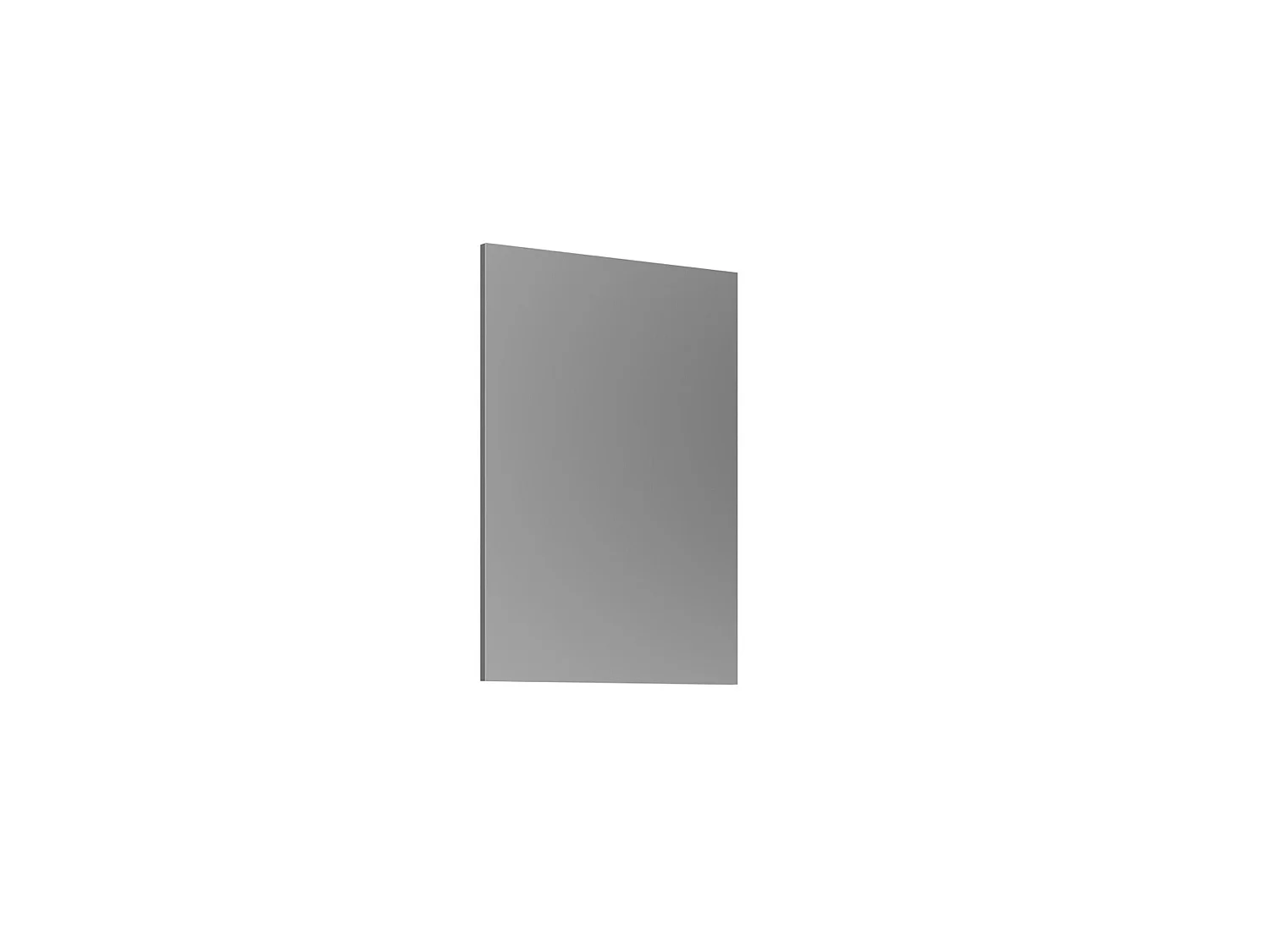 Dekorativ Träspegel "Purus 55" - Klar Lack, 55x64 cm, Enkel att Installera