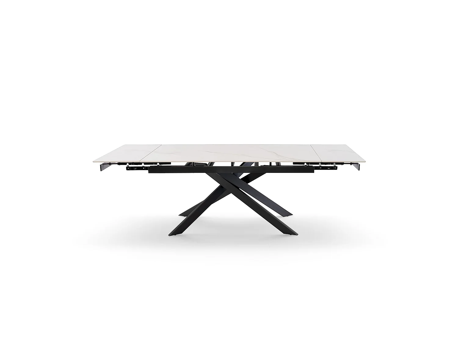 Table extensible en céramique Calacatta Gold, 160-240 cm, Beverly Hills