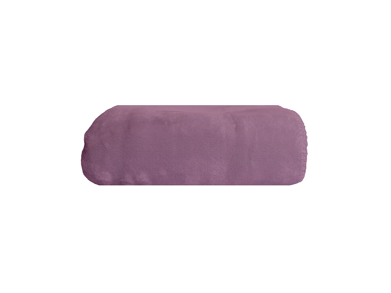 Couverture plaid violette 130x170cm SMOOTIK - SACASA