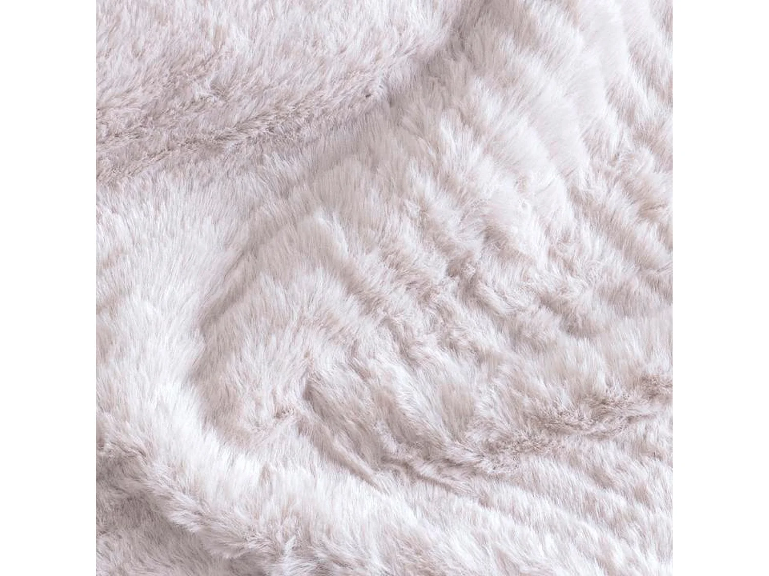 Couverture plaid beige 130x170cm ARYNDAL - SACASA