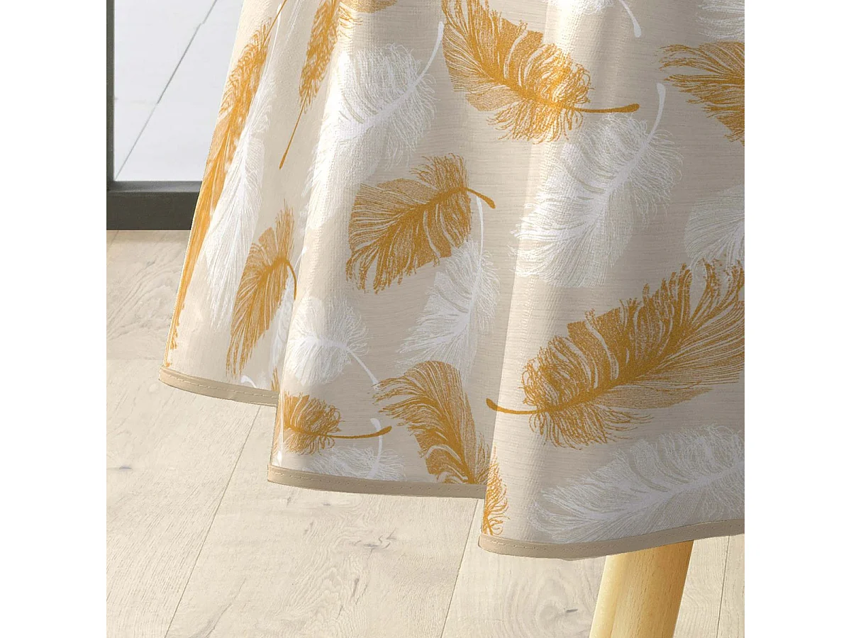 Nappe Toile Cirée Ronde "Sarina" 160cm Multicolore