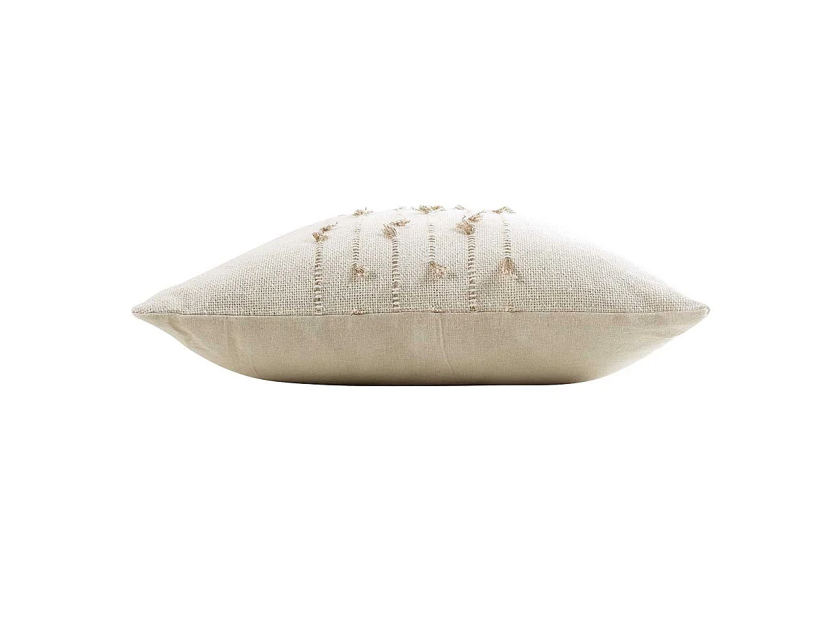 Coussin Déco "Golden Sunset" 40x40cm Naturel