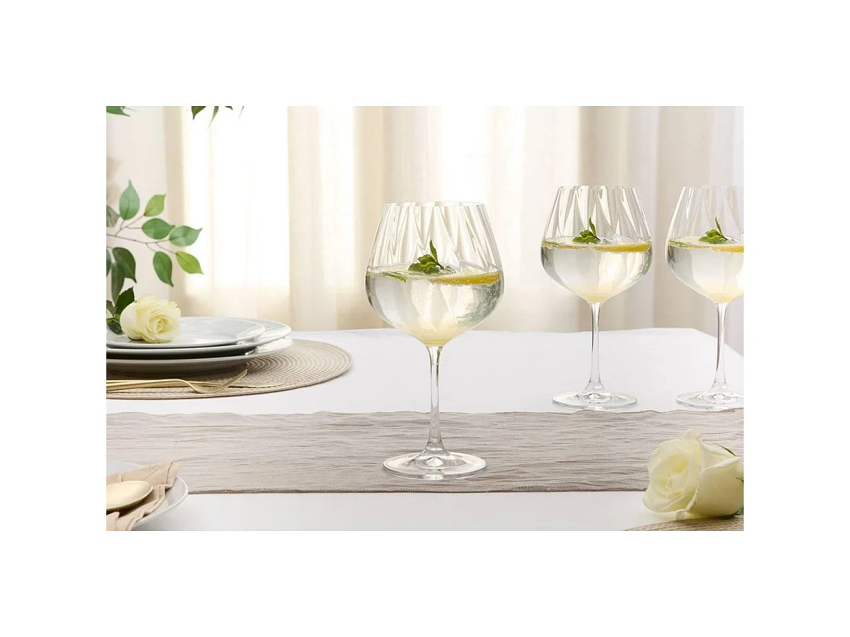 Lot de 6 Verres à Gin "Neva" 72cl Transparent