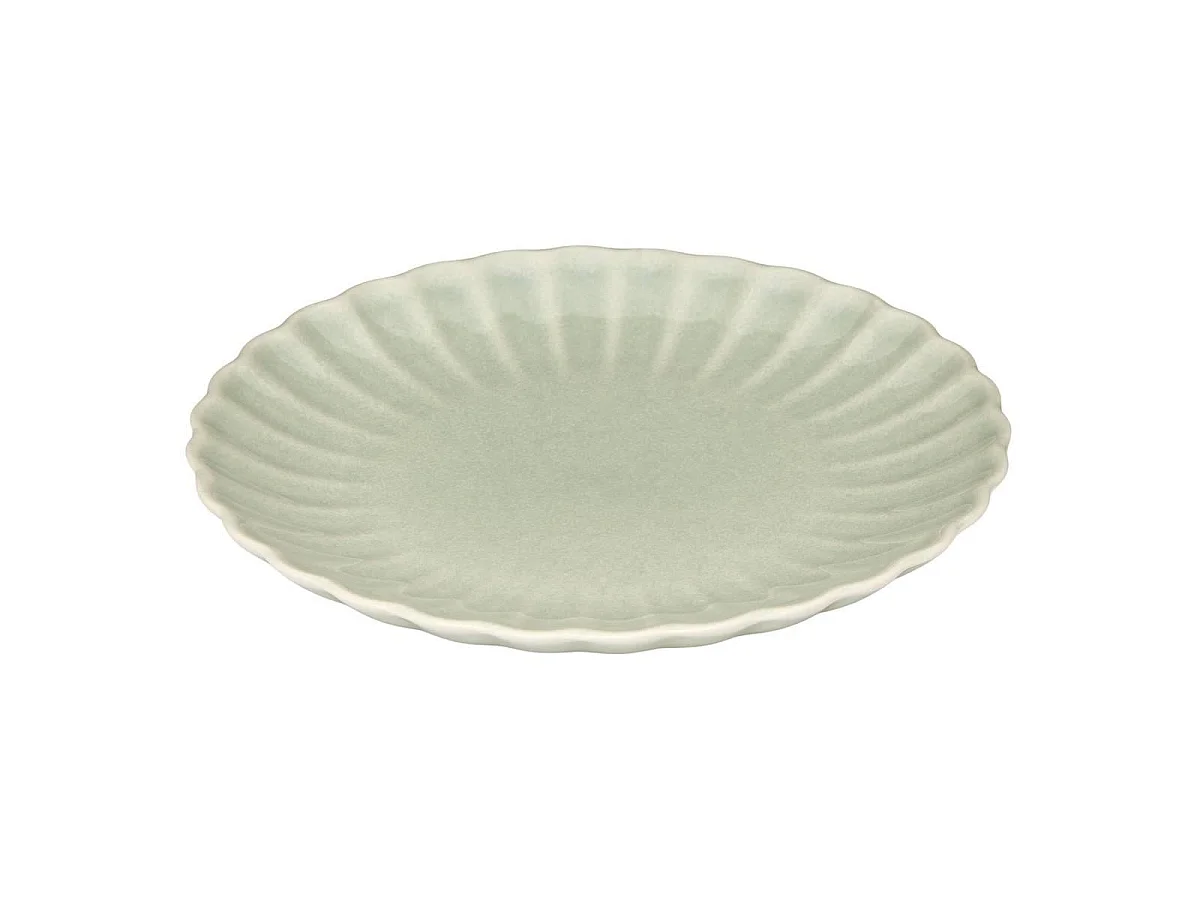 Lot de 6 Assiettes à Dessert "Romy" 21cm Vert