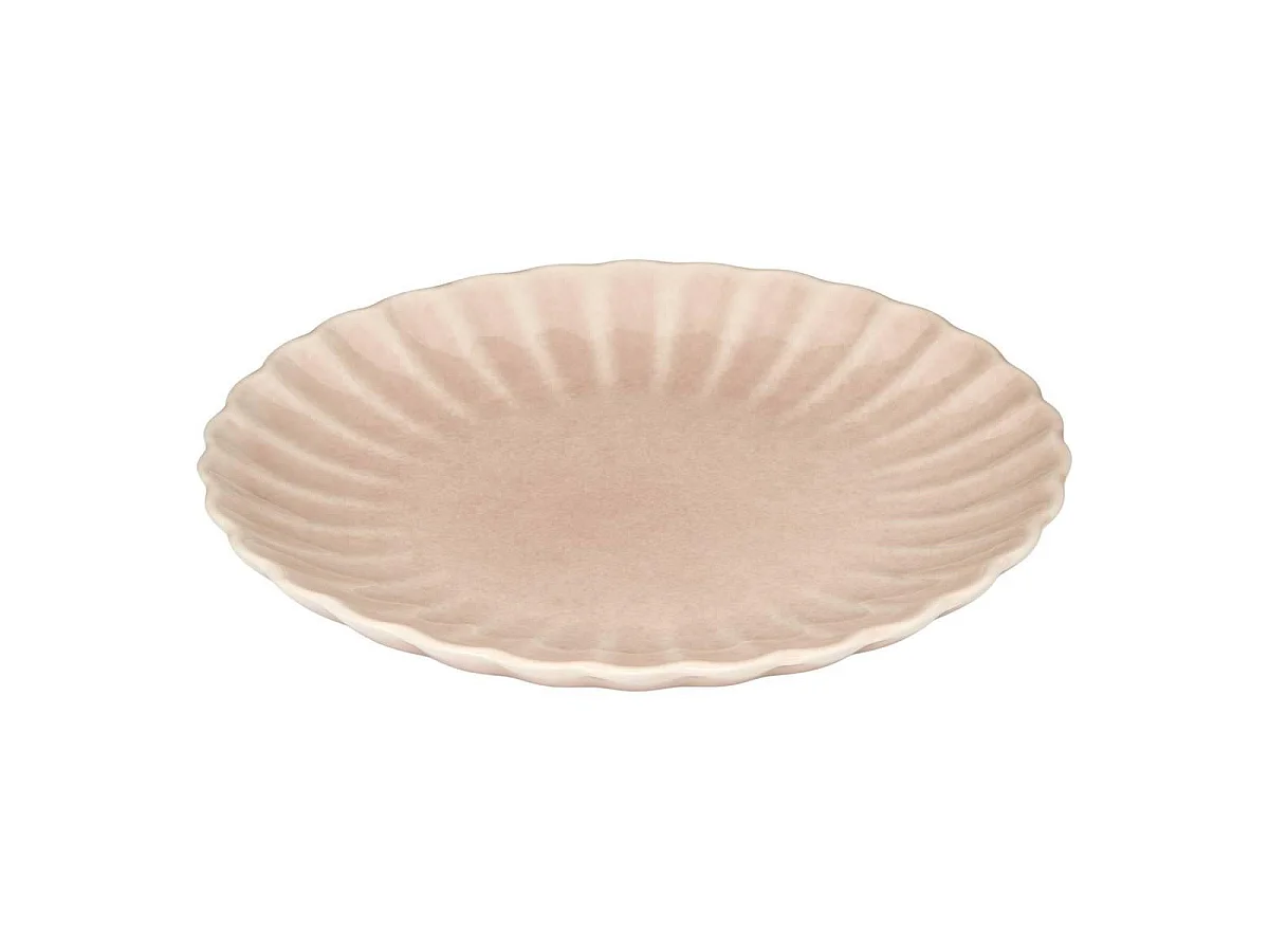 Lot de 6 Assiettes à Dessert "Romy" 21cm Rose