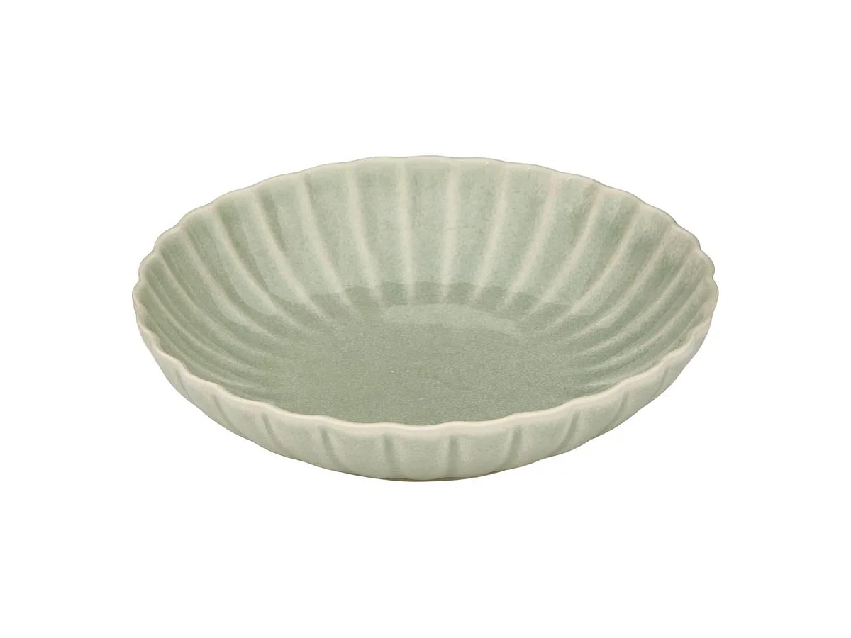 Lot de 6 Assiettes Creuses "Romy" 19cm Vert