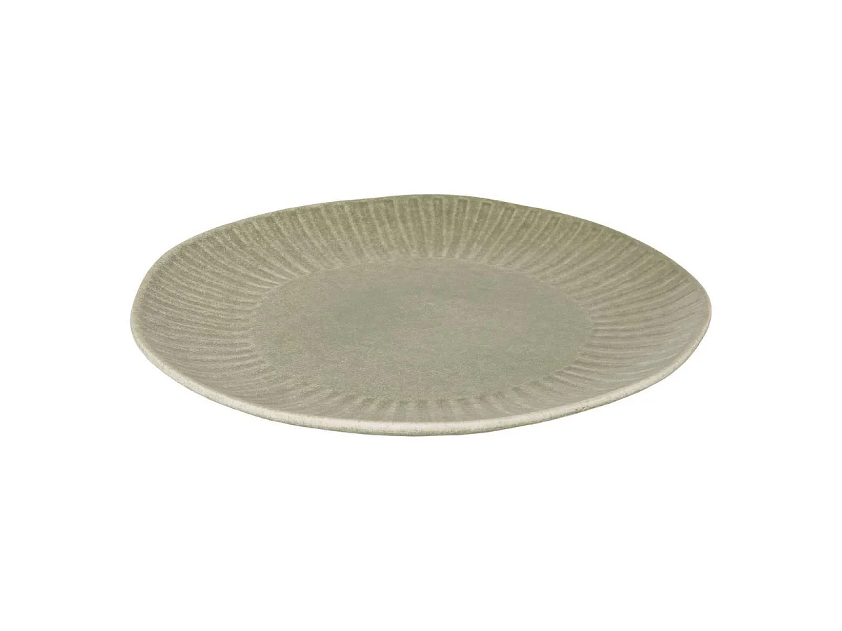 Lot de 6 Assiettes à Dessert "Nyero" 21cm Vert