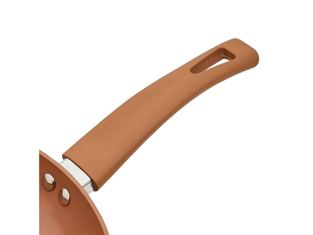 Poêle en Aluminium Forgé "Harmony" 28cm Rose