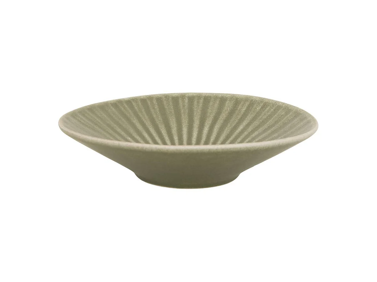 Lot de 6 Assiettes Creuses "Nyero" 21cm Vert