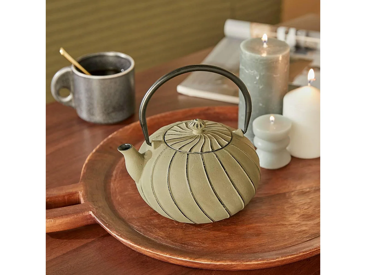 Théière en Fonte "Yama" 1,2L Vert