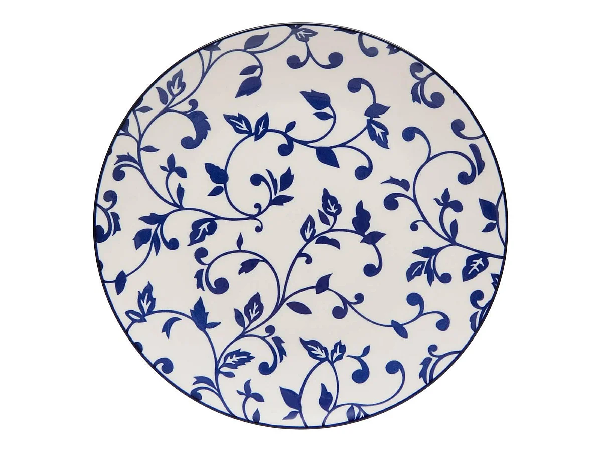 Service de Table 12 Pièces "Mizu" 27cm Bleu